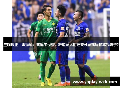 三观很正！宋振瑜：我挺韦世豪，难道骂人时还要分骂我妈和骂我妻子？